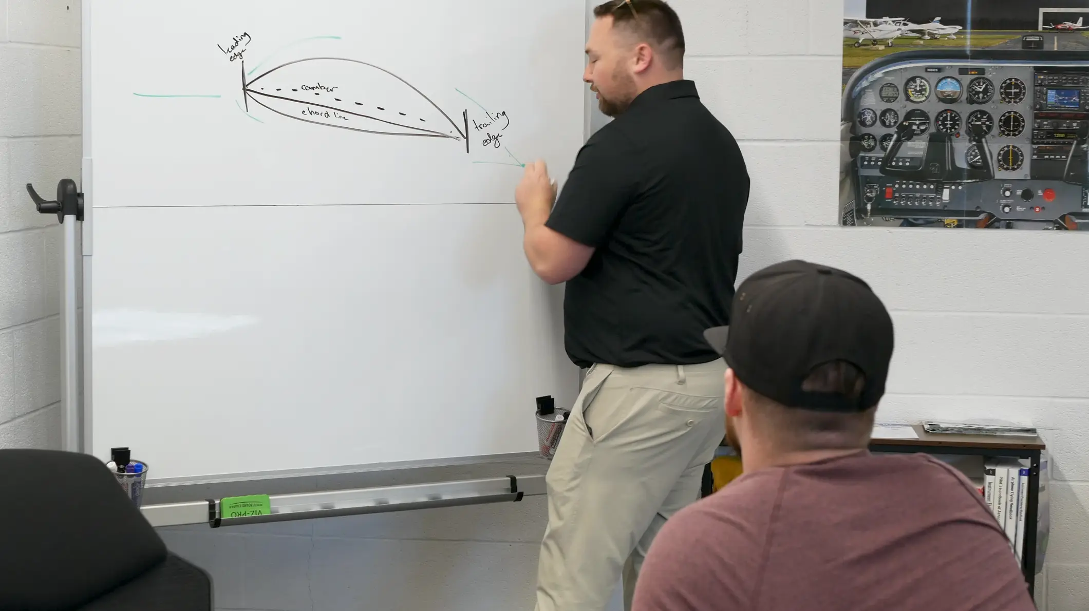 Pilot Instructional Center New Century KS - Pilot training student