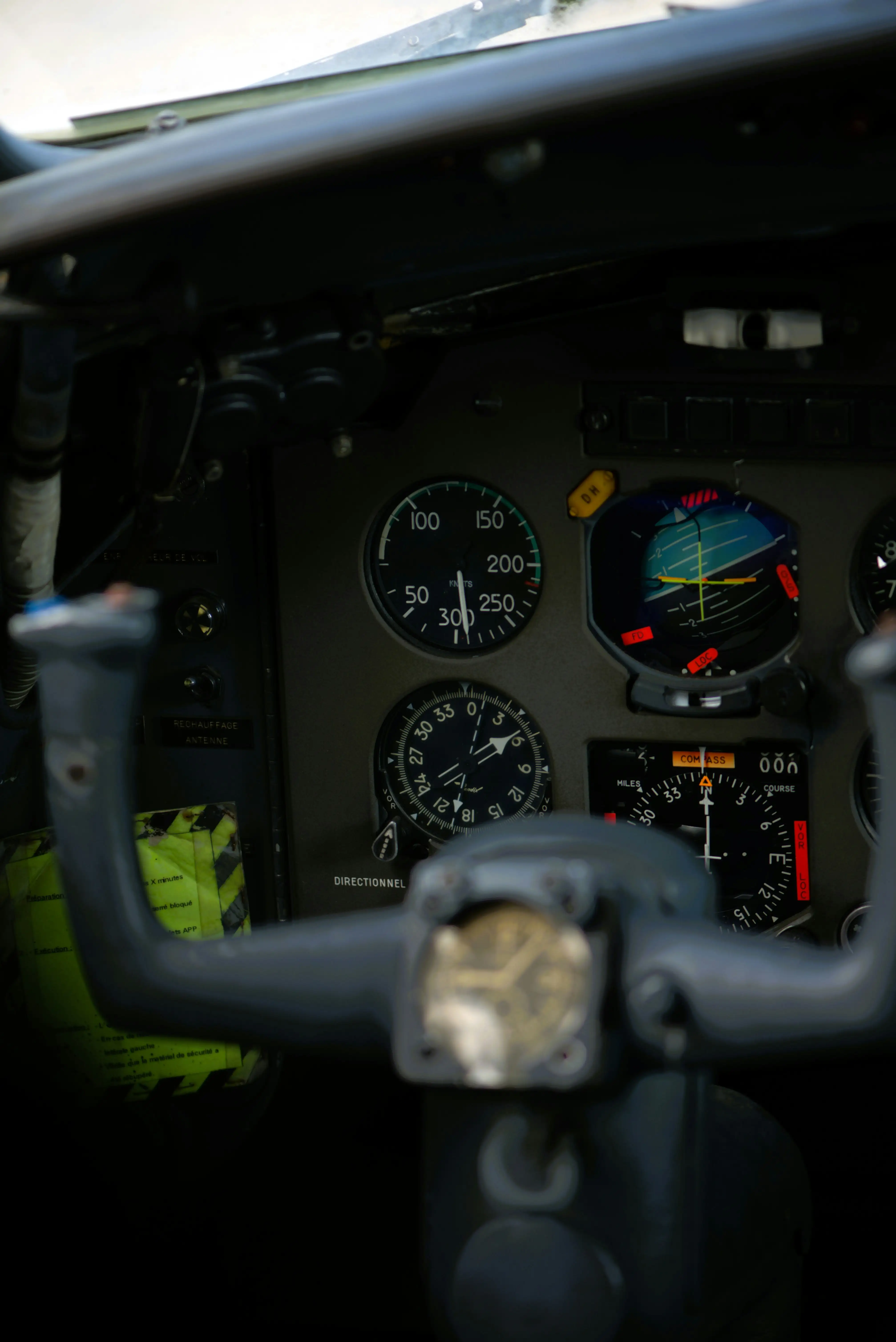 Cockpit control stick by Leonardo Rubbiani